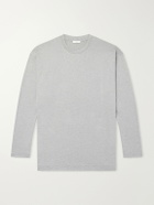 ATON - Cotton-Jersey T-Shirt - Gray