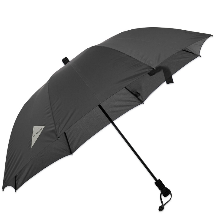 Photo: and wander Men's x EuroSCHIRM Umbrella in Black 