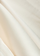 Giuliva Heritage The Anna Double-breasted Satin Blazer Ivory