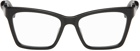 Balenciaga Black Cat-Eye Glasses