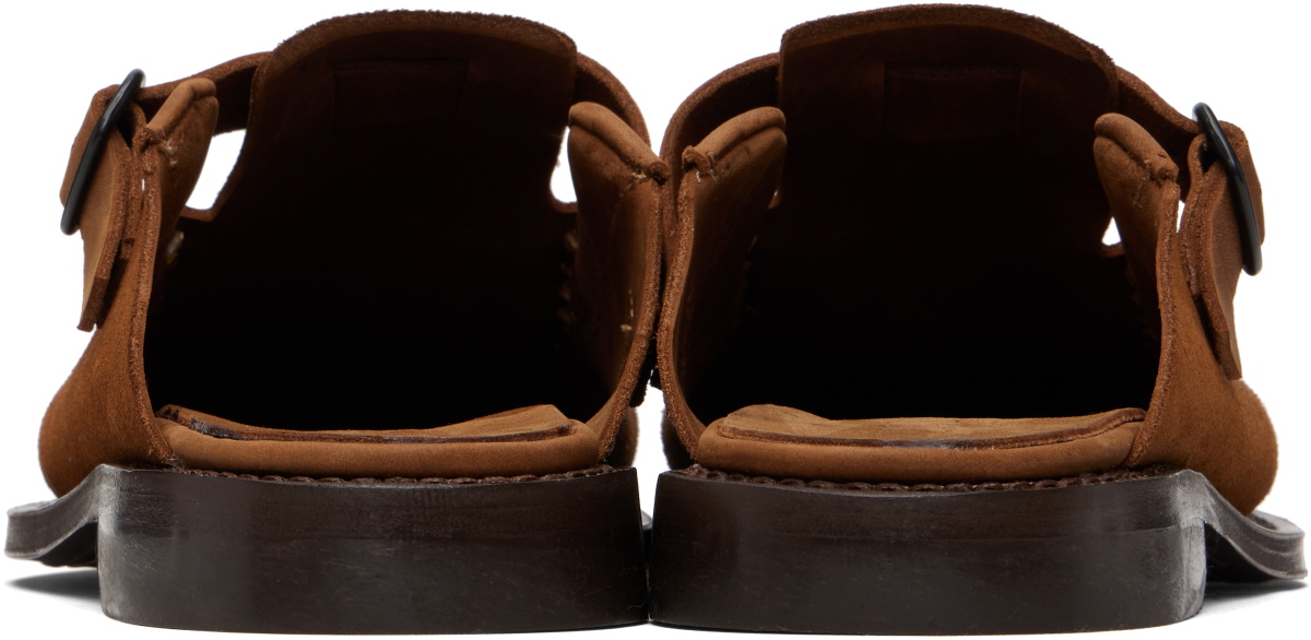 HEREU Brown Barraca Slip-on Loafers