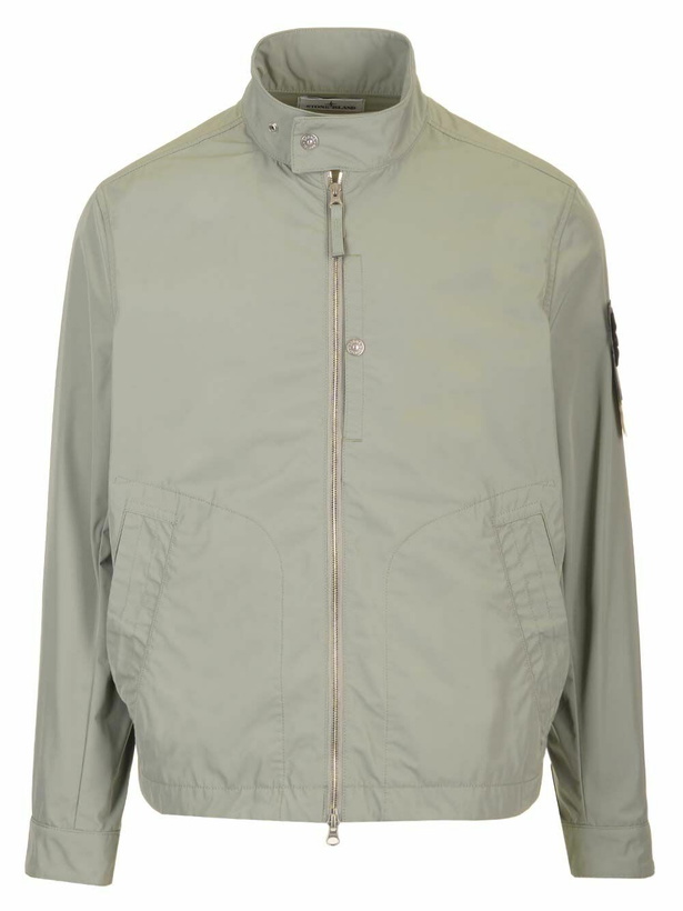 Photo: Stone Island Nylon Biker Jacket