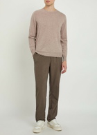 Allude Cashmere Jumper Taupe