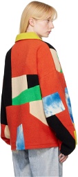 The Elder Statesman SSENSE XX Multicolor Patchwork Cashmere Jacket