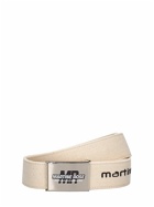 MARTINE ROSE - Logo Cotton Canvas Belt