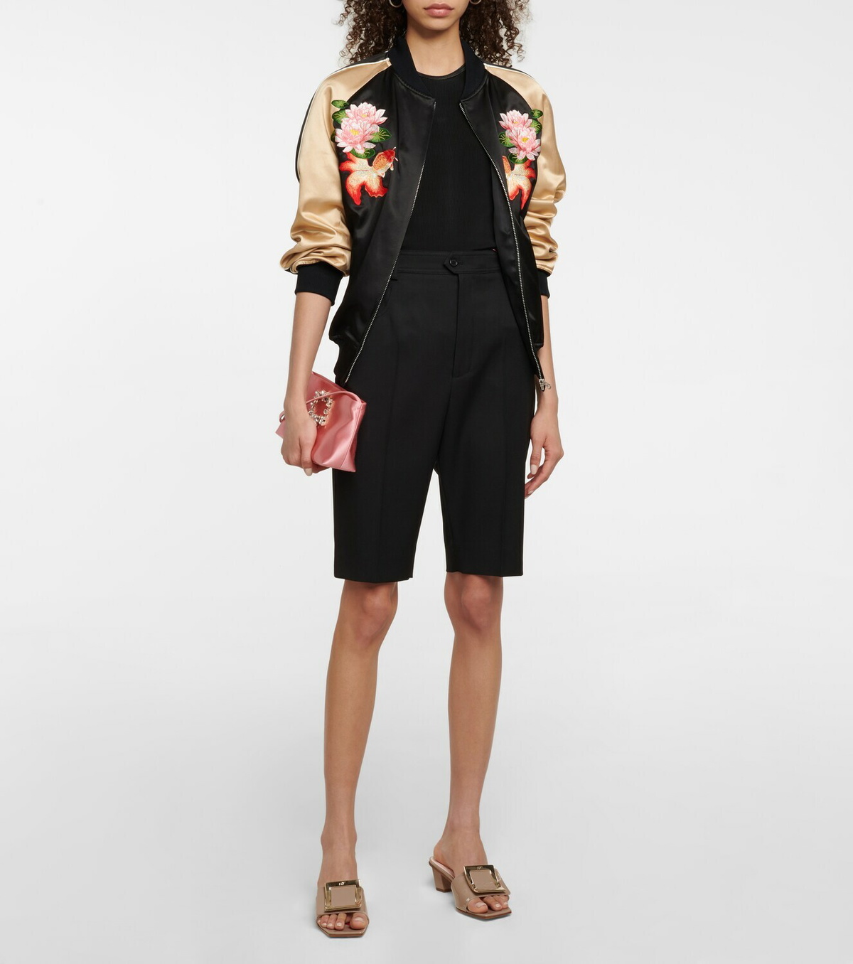 Roger Vivier Love Vivier patent leather sandals Roger Vivier