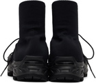 DEMON Black Fasson High Boots