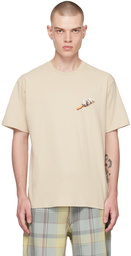 thisisneverthat Beige Chess T-Shirt