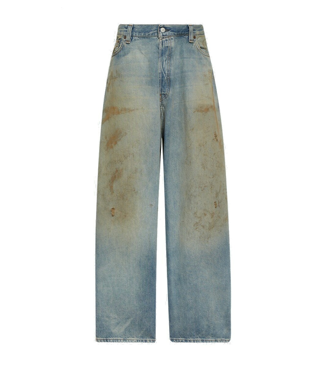 Acne Studios Distressed oversized low-rise jeans Acne Studios