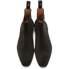 PS by Paul Smith Black Suede Gerald Chelsea Boots