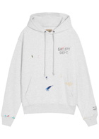 Gallery Dept. Paint Splatter-effect Cotton-blend Sweatshirt Grey