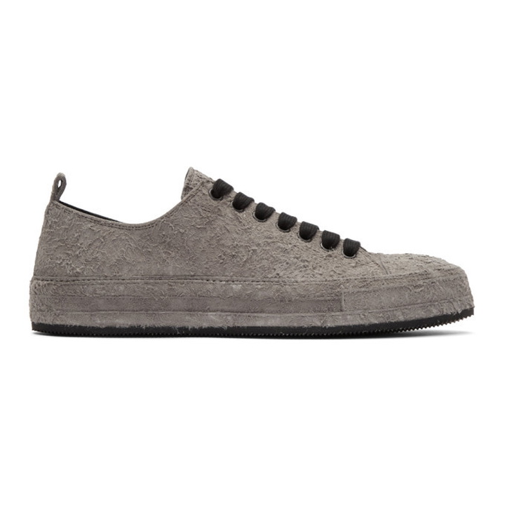 Photo: Ann Demeulemeester Grey Suede Roccia Storm Sneakers
