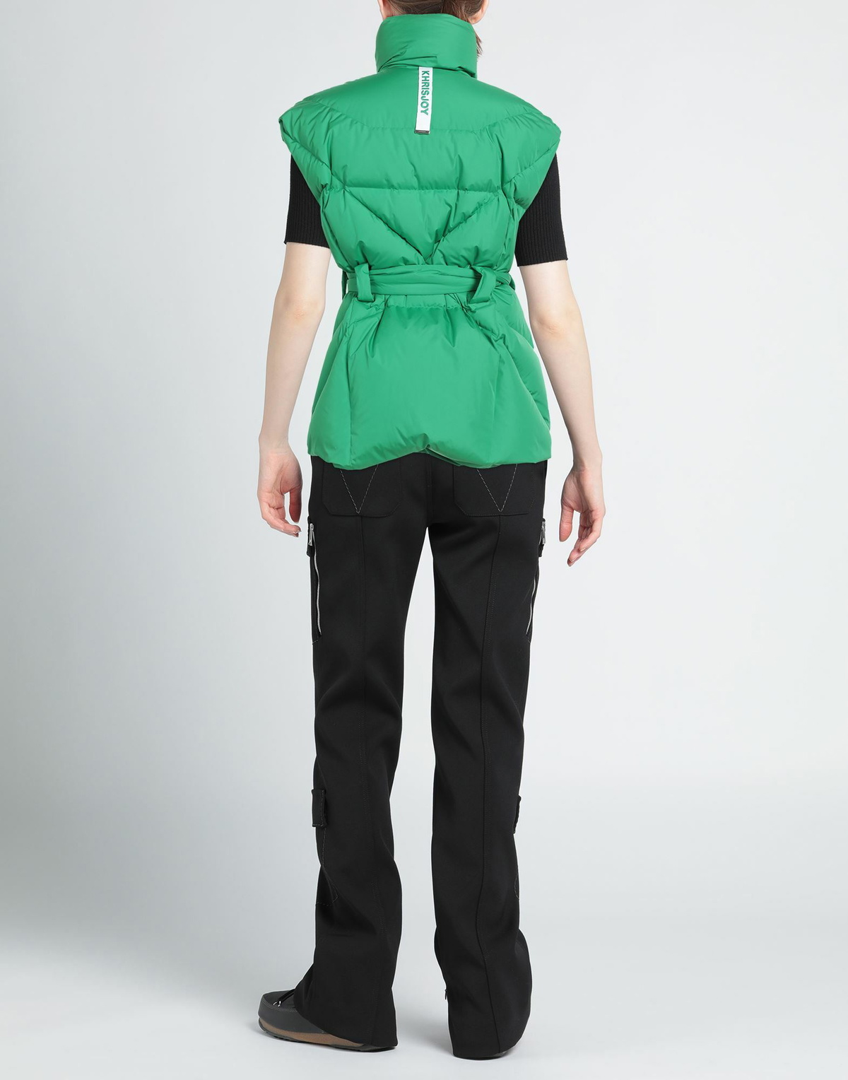 Khrisjoy Womens Vest in Green