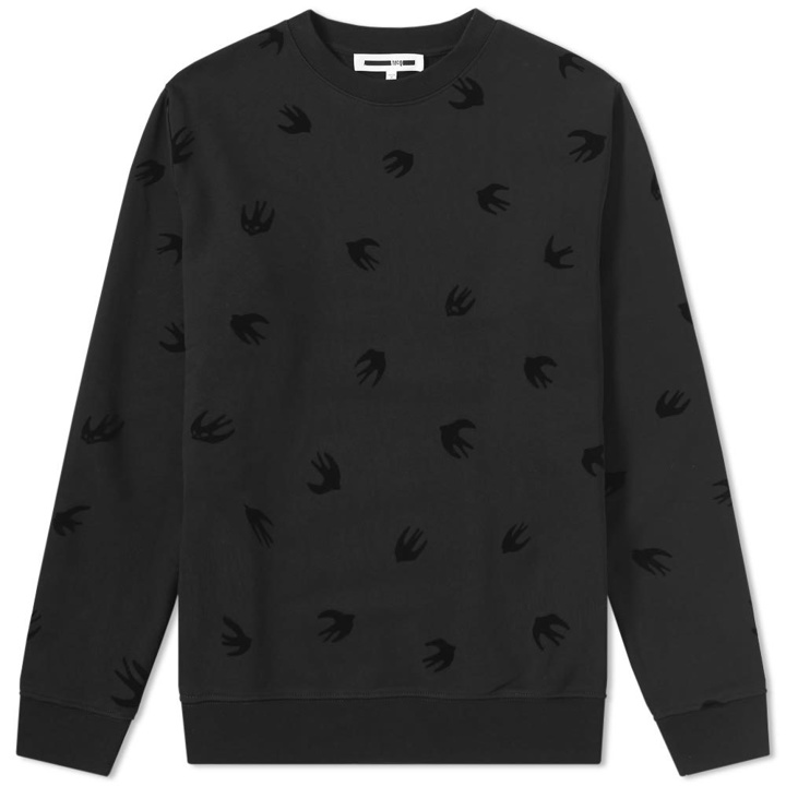 Photo: McQ by Alexander McQueen Flocked Swallow Sweat