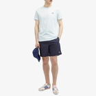 Fred Perry Men's Ringer T-Shirt in Light Ice/Midnight Blue