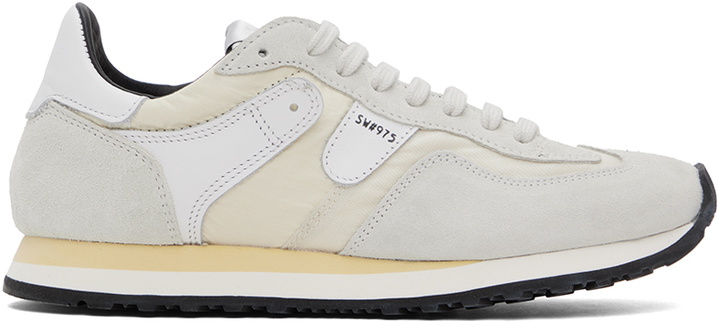Photo: Spalwart White Master Blaster Low Sneakers
