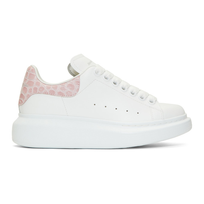 pink croc alexander mcqueen's