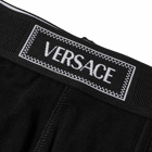 Versace Men's Logo Boxer Trunk in Black