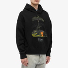 Palm Angels Men's Enzo From The Tropics Popover Hoodie in Black