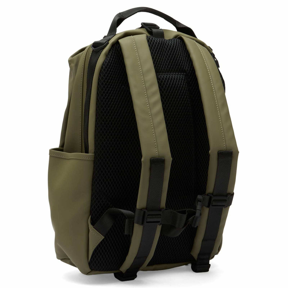 RAINS Clip Front Backpack in Marsh 