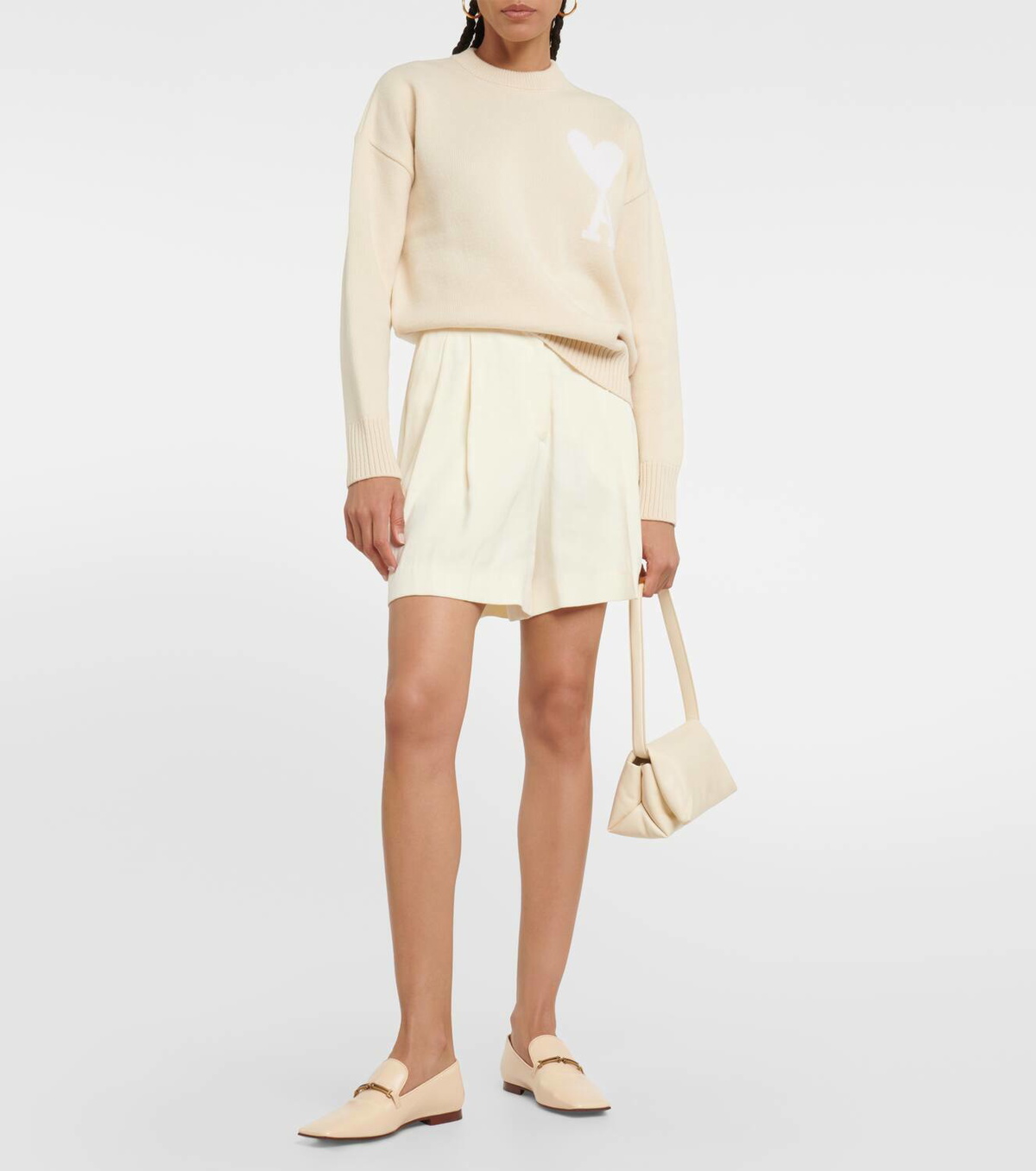 Ami Paris Ami de Cœur wool sweater