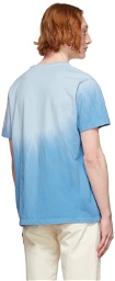 Frame Blue Tie-Dye T-Shirt