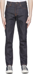 Nudie Jeans Black Steady Eddie II Jeans