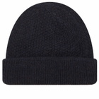 John Smedley Men's Sheratt British Wool Beanie in British Blue 