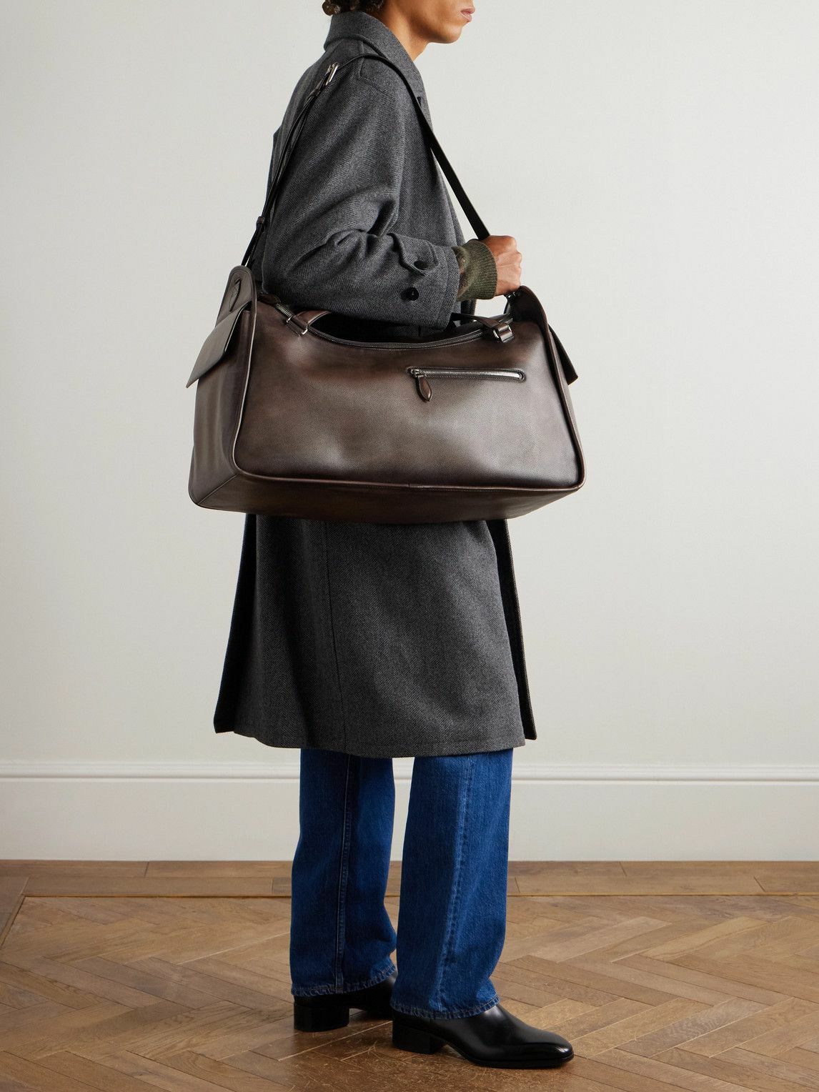 Berluti - Périple Full-Grain Venezia Leather Weekend Bag