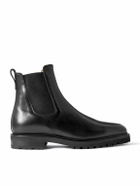 Majordome - M11 Cross-Grain Leather Chelsea Boots - Black