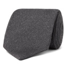 Kingsman - Drake's 9cm Wool, Silk and Cashmere-Blend Tie - Gray