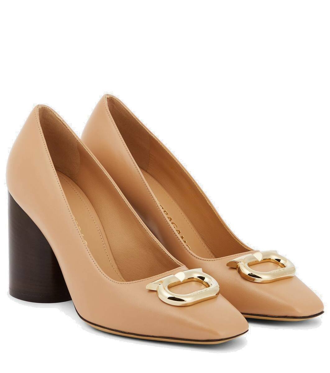 Salvatore Ferragamo Tina ハイヒール☆新品未使用 Salvatore Ferragamo Pumps - Tina Bow High-Heel Platform
