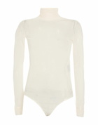 Maison Margiela Womens Bodysuit Cream
