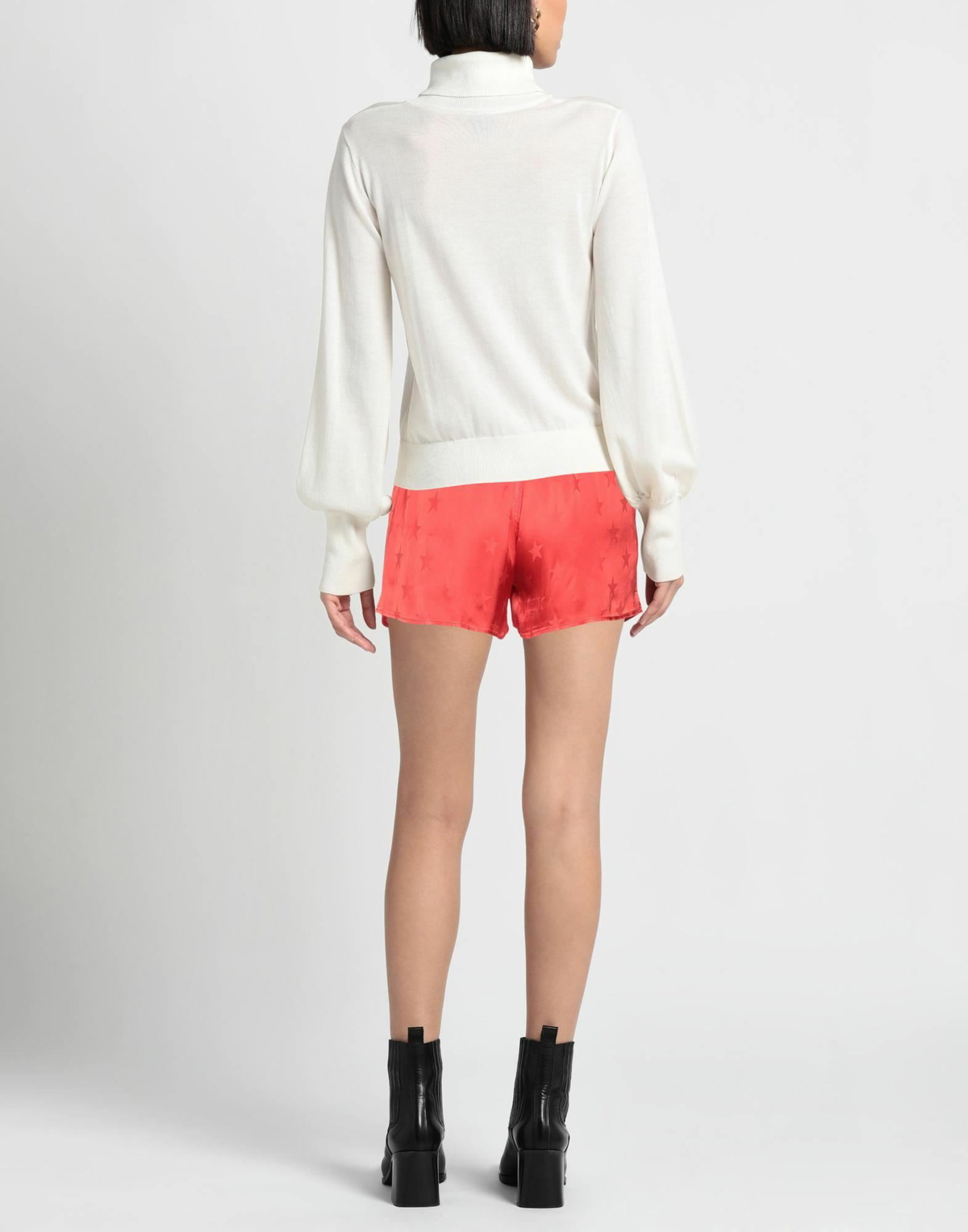 Laneus Womens Shorts & Bermuda Shorts in Red