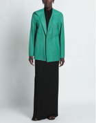 Pearls Womens Jacket Emerald in Green