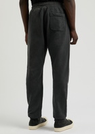 Saint Mxxxxxx Angel of Death Printed Cotton Sweatpants Black