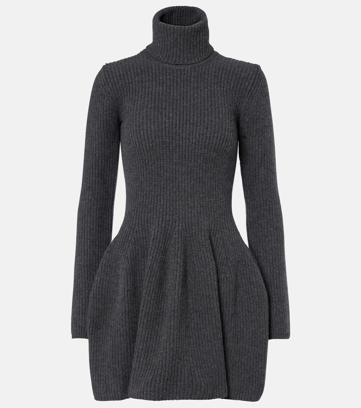 Magda Butrym Ribbed-knit cashmere minidress