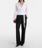 Tove Bronte cotton wrap top