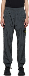 Stone Island Gray Patch Sweatpants