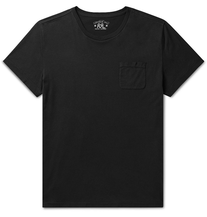 Photo: RRL - Cotton-Jersey T-Shirt - Black