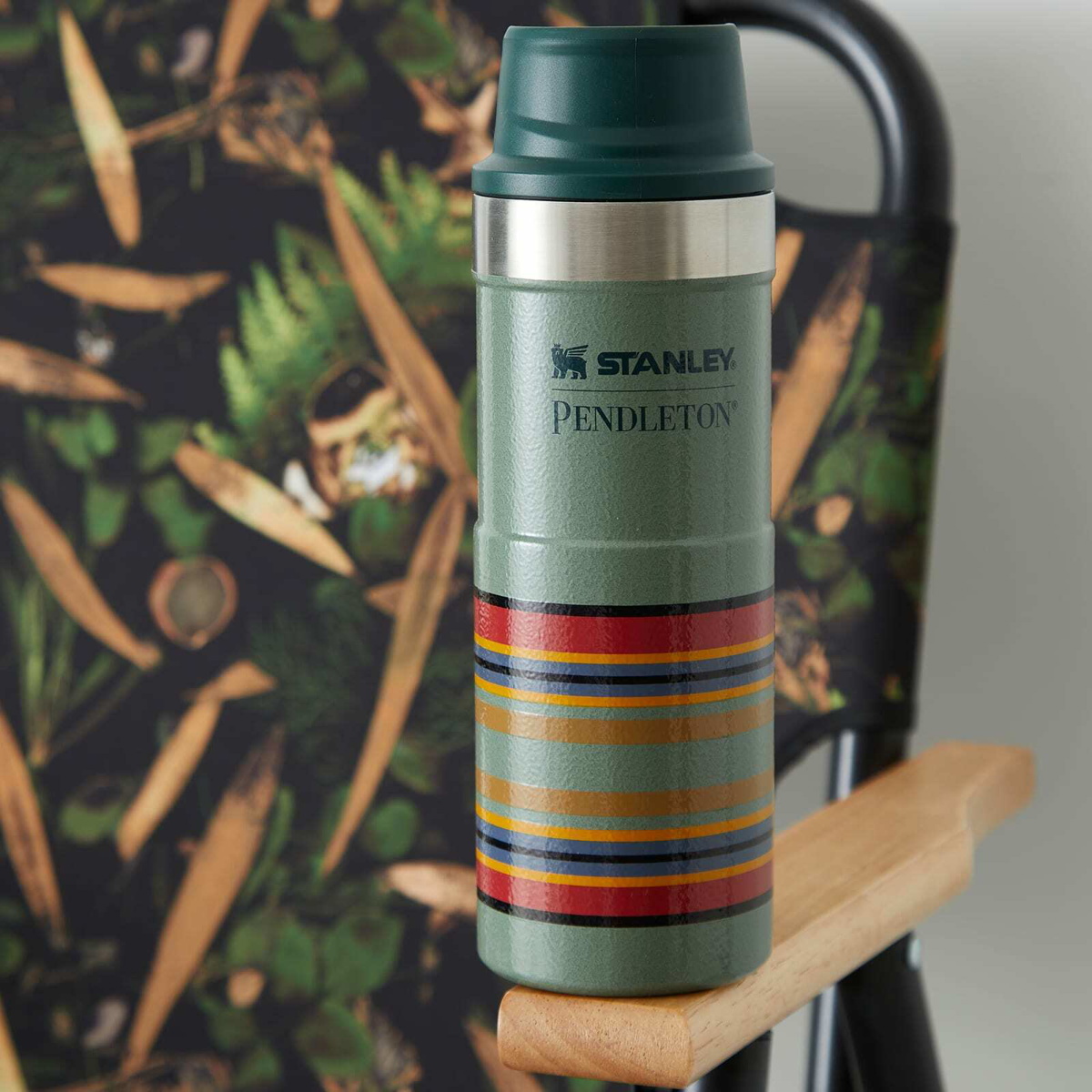 Pendleton Stoneware mugs and Stanley x Pendleton vacuum bottles