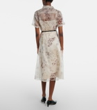 Altuzarra Kiera floral silk midi dress