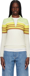 Guest in Residence Multicolor Track Polo