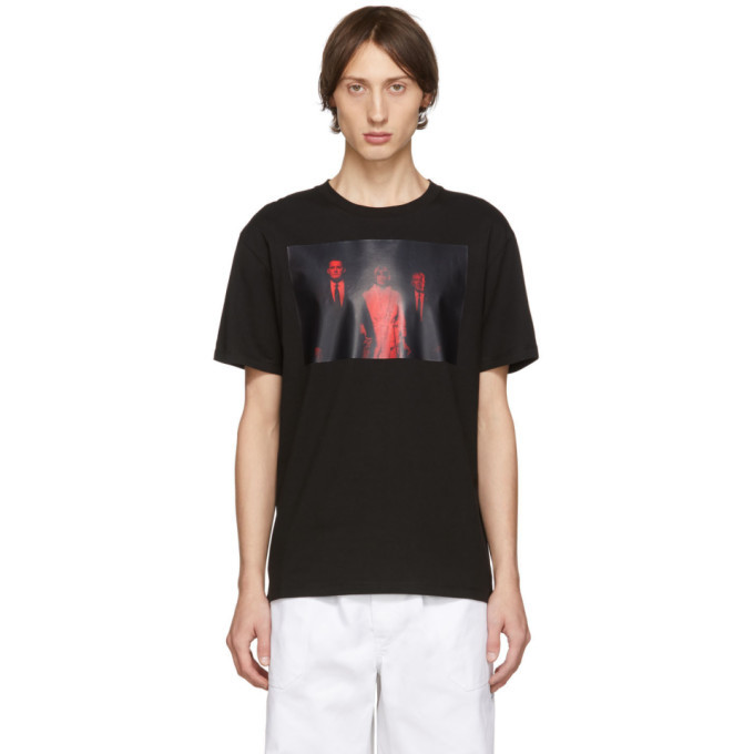 Photo: Raf Simons Black Twin Peaks T-Shirt