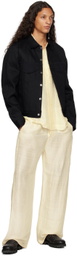 AIREI Beige Distressed Shirt