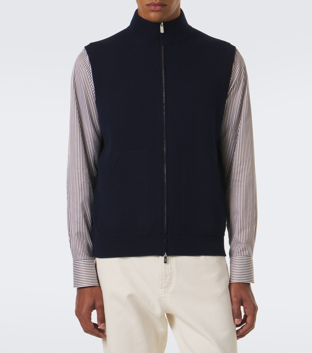 Fedeli Knitted cashmere vest