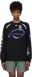 Kijun Black & Blue Cycle Long Sleeve T-shirt