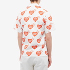 Human Made Men's Heart Aloha Vacation Shirt in White