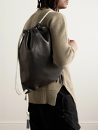 Rick Owens - Embellished Full-Grain Leather Backpack