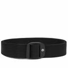 Ostrya Men's Cinch Webbing Belt in Black